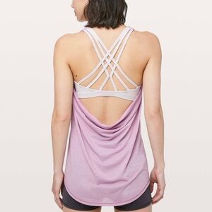Lululemon Slay the Studio 2 in 1 Tank Size 8